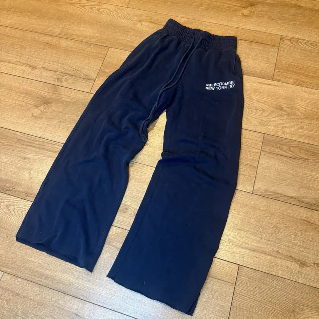 Abercrombie & Fitch Soft A&F Collection Sweatpants Size XS Navy Blue