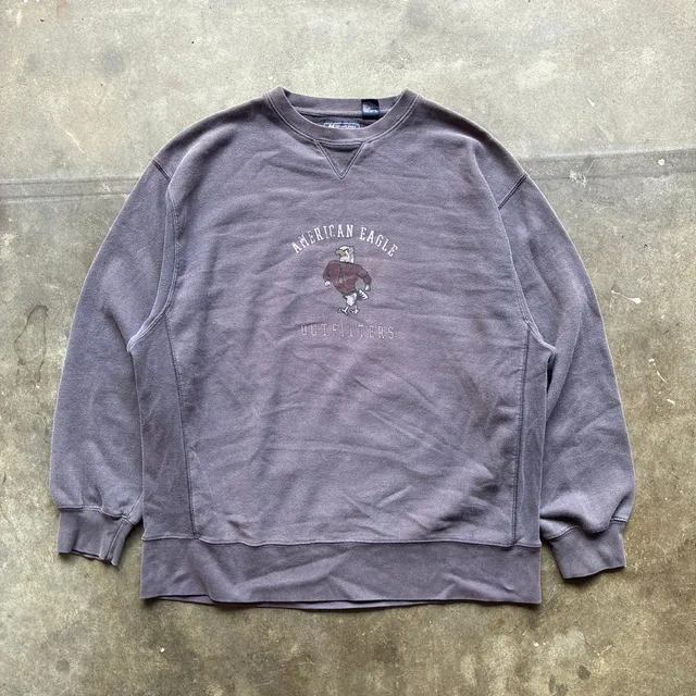 Y2K American Eagle Outfitters Sweatshirt Size XL Vintage Eagle Logo