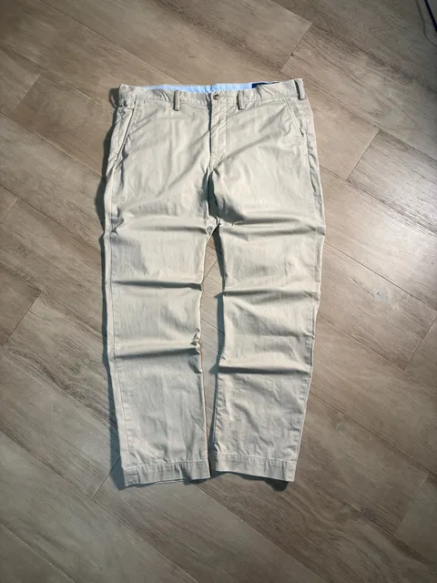 Polo Ralph Lauren Stretch Straight Fit Chinos Size 36/30 Tan