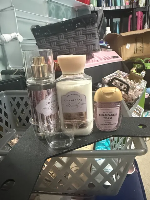 Bath & Body Works Champagne Toast Body Care Set Mist Lotion Hand Gel