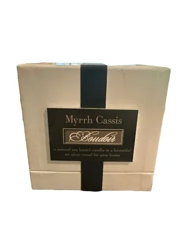 Lafco New York Boudoir Myrrh Cassis Candle Brand New SEALED box Ships Fast!