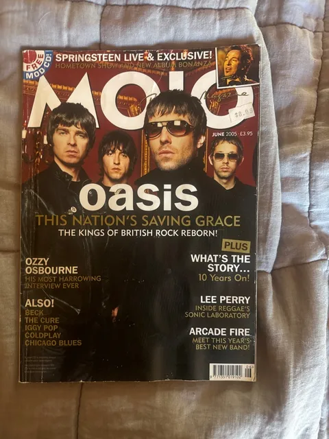 MOJO Magazine June 2005 Oasis Cover