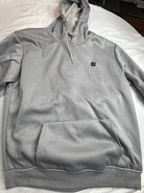 Unisex Hoodie Size L Gray