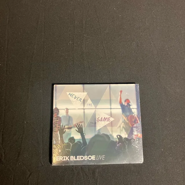 Erik Bledsoe Live Never The Same CD Album Sealed