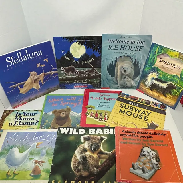 Lot of 11 Childrens Animal Picture Books
