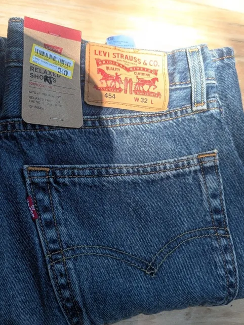 Levi's 454 Relaxed Shorts Size 32