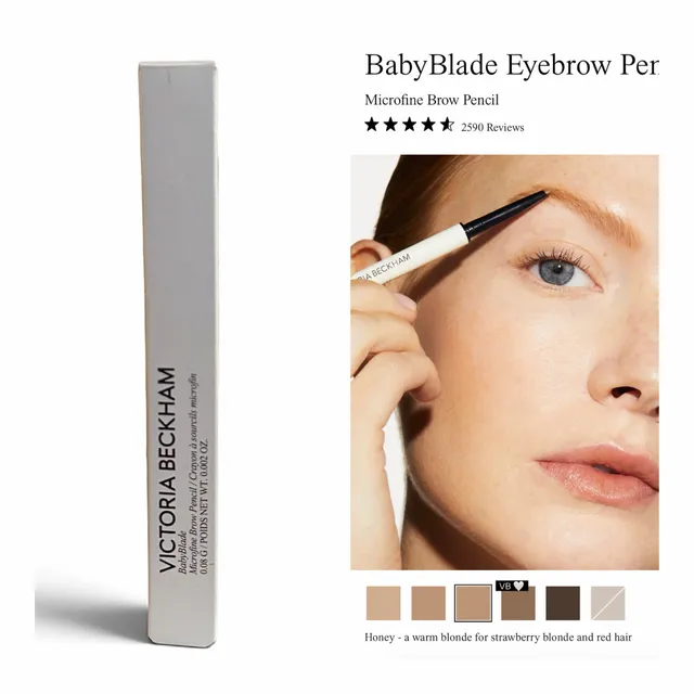 Victoria Beckham BabyBlade Eyebrow Pencil in Shade Honey. NIB!