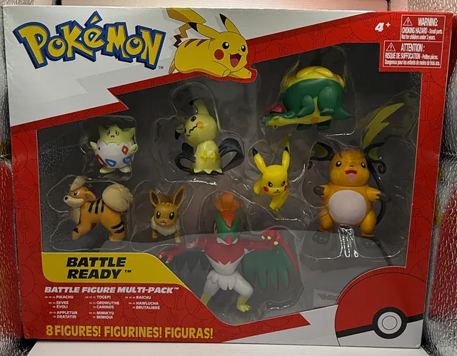 Pokemon Battle Ready Battle Figure Multi-Pack 8 Figures New