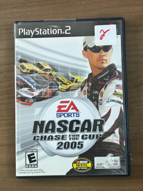 NASCAR 2005 Chase for the Cup Sony PlayStation 2 PS2 Game Disc Case Manual