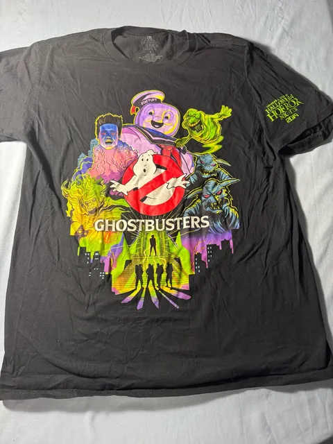 Universal Studios Ghostbusters Halloween Horror Nights 2019 T-Shirt Size L