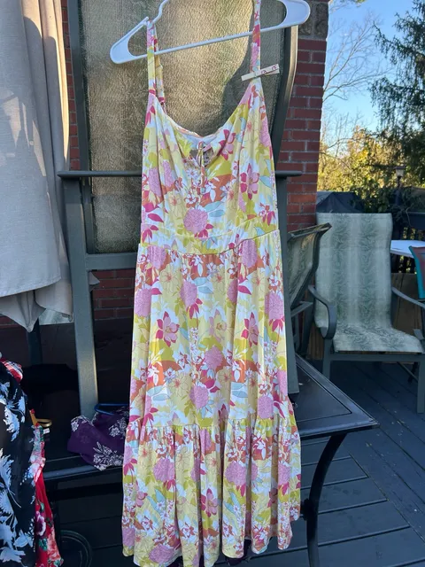 Torrid Supersoft Babydoll Dress in Pastel Floral 6X – Curvy Thrift Co.