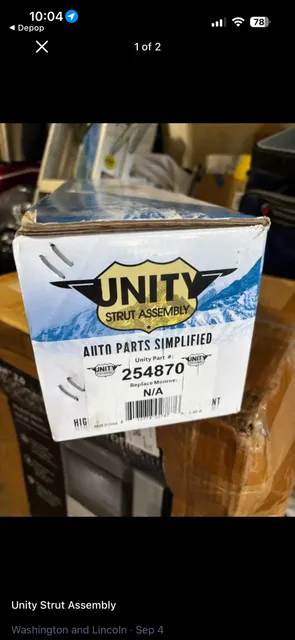 Unity Strut Assembly 254870