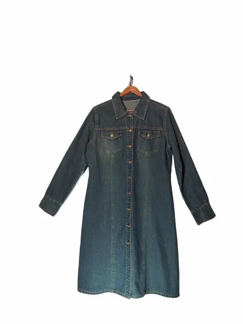 Faded Glory  denim jacket-style dress or a shacket dress