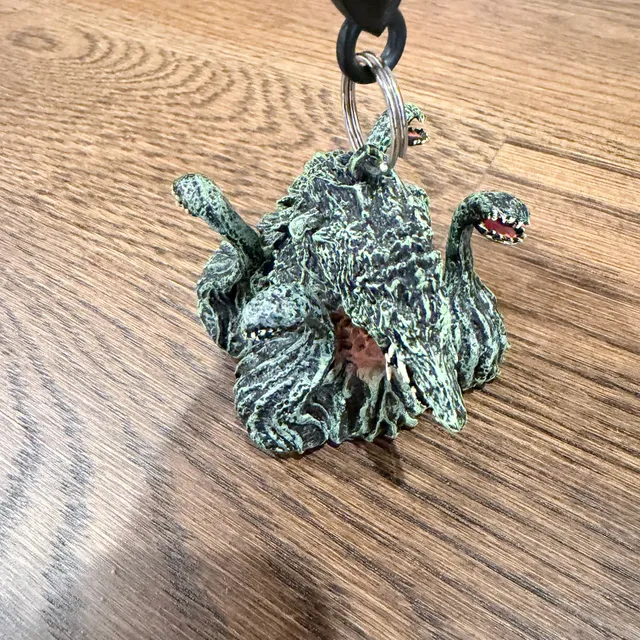 Godzilla Biollante Keychain Figure Clip