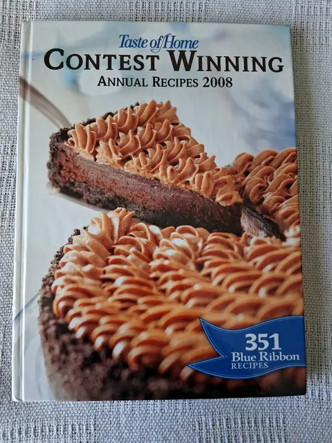 Taste of Home Contest Winning Annual Recipes 2008 Cookbook
