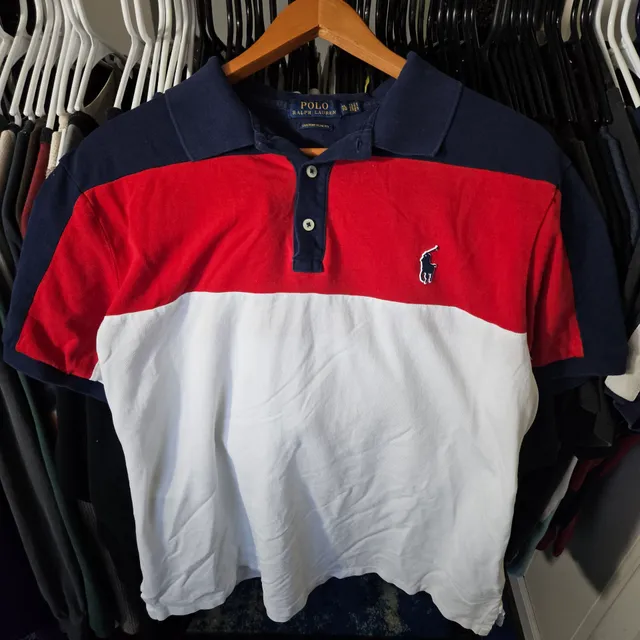 Polo Ralph Lauren Custom Slim Fit Polo Size XL Colorblock