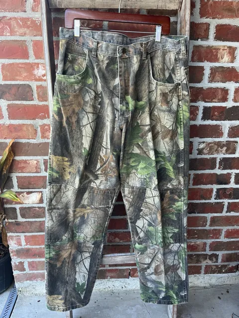 Wrangler RealTree Camo Jeans 38x32 Straight Leg Authentic