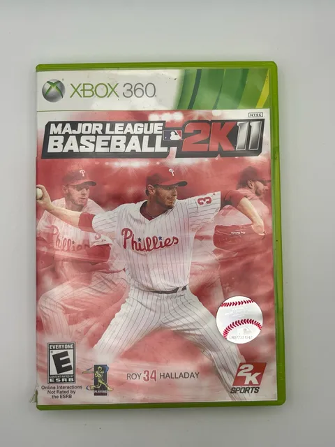 Major League Baseball 2K11 Xbox 360 Game CIB