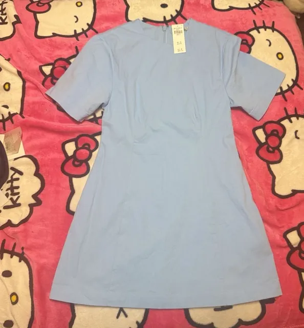 Abercrombie & Fitch Mini Dress Size Small P Blue New With Tags