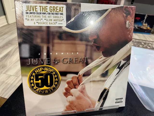 Juvenile Juve The Great Vinyl LP Hip Hop 50 Limited Edition Sealed