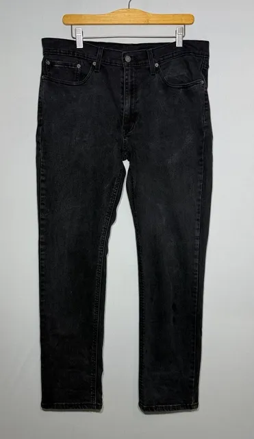 Levi's 541 Athletic Fit Jeans 34x32 Black Denim
