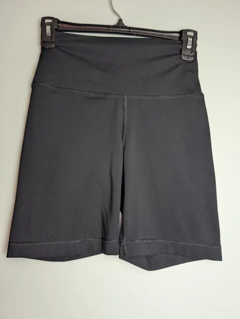 Gymgirl Athleisure 90 Degree By Reflex Biker Shorts Black Activewear