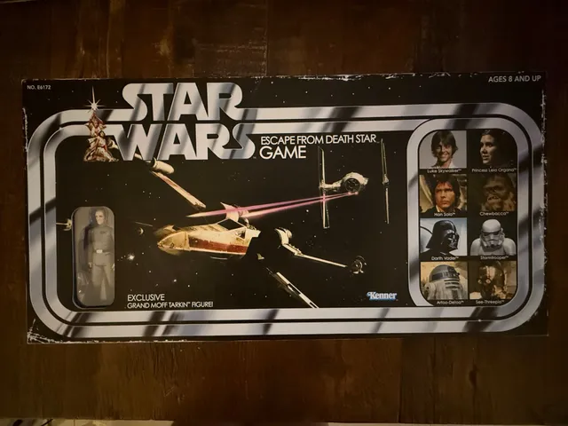 Star Wars Escape From Death Star Board Game Retro Collection
