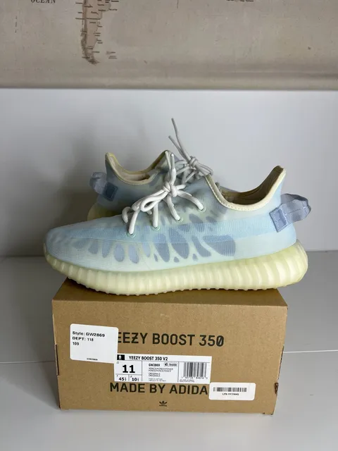 Adidas Yeezy Boost 350 V2 Size 11 Mono Ice GW2869