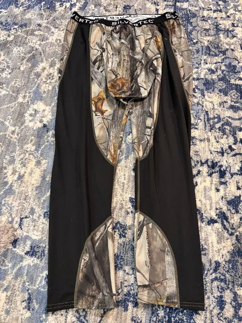 Silvertec Camouflage Base Layer Pants Size XXL