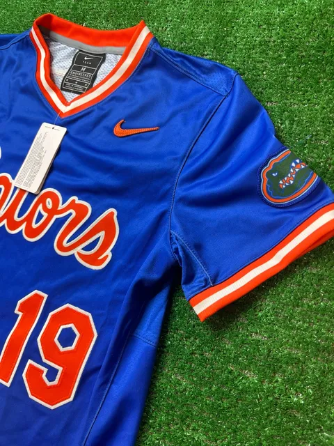 Nike Florida Gators Softball Jersey Size M Blue #19