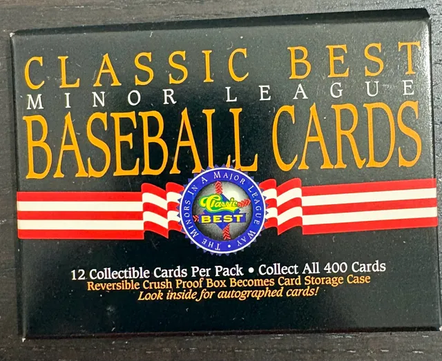 Classic Best Minor League Baseball Cards Box Sealed 1992