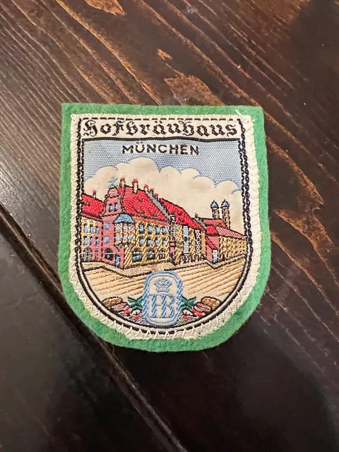 Hofbräuhaus München Embroidered Felt Patch