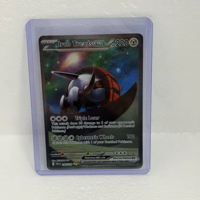 Pokemon Iron Treads ex 248/198 Special Illustration Rare Card