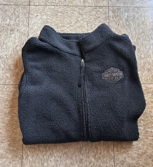 Harley-Davidson Fleece Vests Vintage 