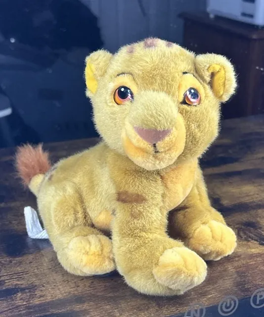 Disney Store The Lion King Baby Simba Plush Stuffed Animal
