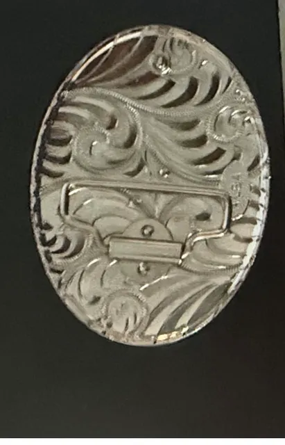 Western Belt Buckle Virgin Mary Our Lady of Guadalupe Silver Gold Tone