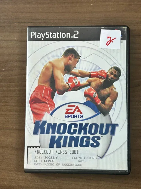 Knockout Kings 2001 PS2 PlayStation 2 EA Sports Boxing w/ Manual & Case