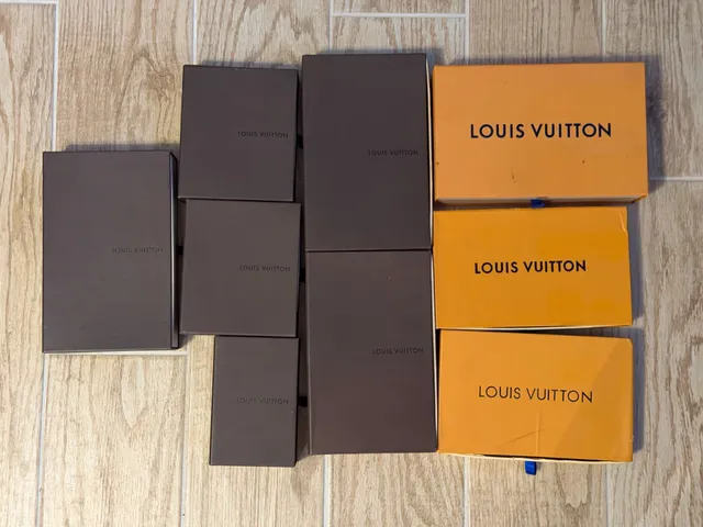 Louis Vuitton Empty Boxes And Dust Bags Bundle