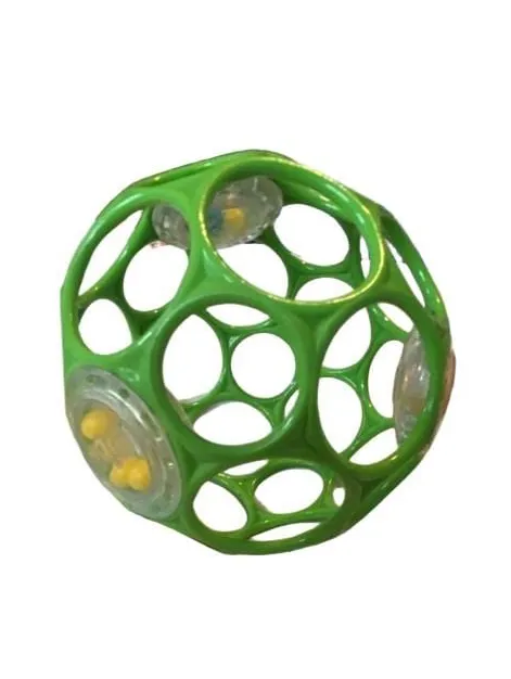 Bright Starts Baby Oball Easy Grasp Rattle Ball Sensory Toy
