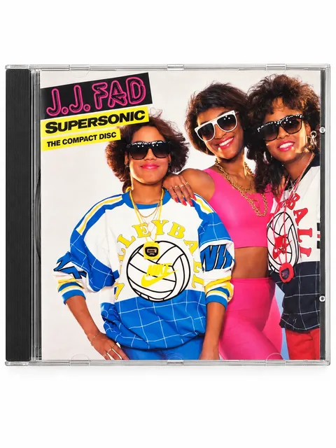 J.J. Fad Supersonic CD 1988 Ruthless ATCO 90959-2 Vintage Old School Hip Hop Rap