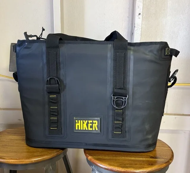 Hiker Waterproof Cooler Bag Black Insulated Tote Duffel