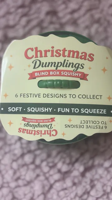 Christmas Dumplings Blind Box Squishy Toy