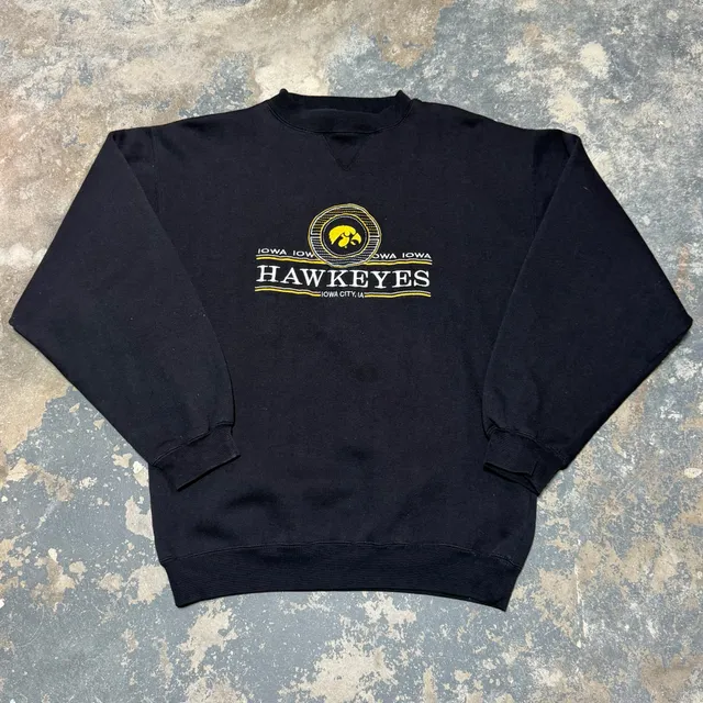 Vintage University of Iowa Hawkeyes Champion Graphic Crewneck ...,