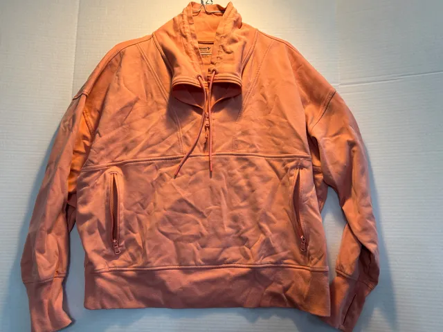 Old Navy Dynamic Fleece Sweatshirt XXL Peach