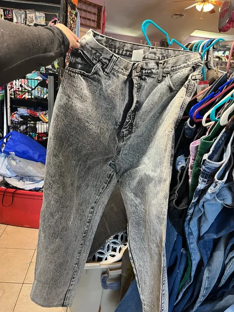 Sears Acid Wash Jeans Size 18 Vintage High Rise