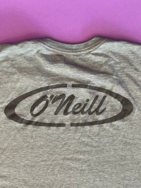 O'Neill Graphic T-Shirt Size XX-Large Gray Modern Fit