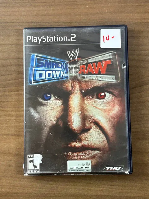 WWE SmackDown! vs. Raw 2004 Greatest Hits PS2 Complete w/ Manual THQ