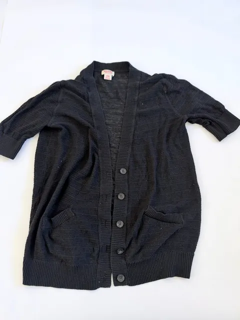 Mossimo Supply Co. Cardigan Size M Black Knit