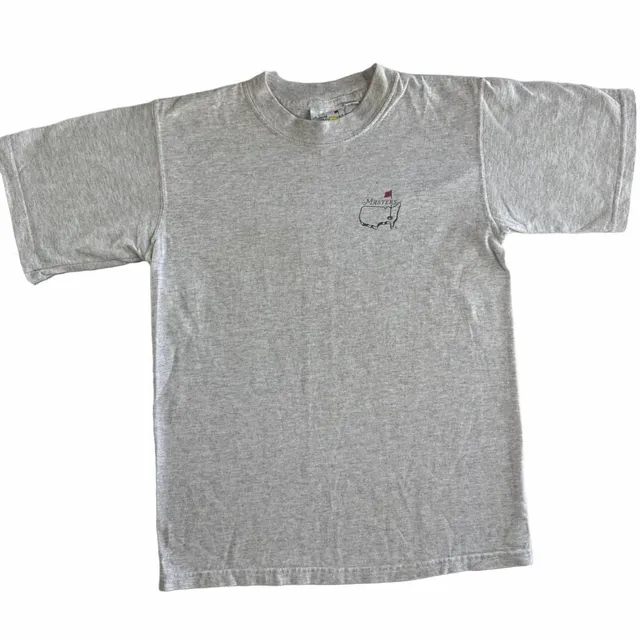 Vintage 90s Augusta National Golf Shop Masters T-Shirt kids Size L USA