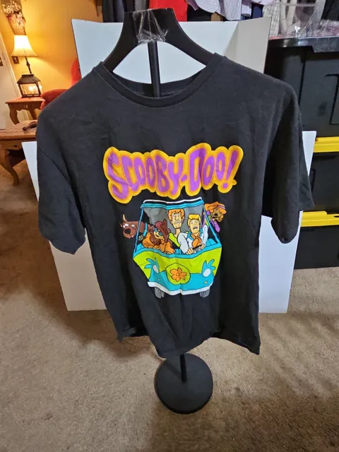 Delta Pro Weight Scooby-Doo Mystery Machine T-Shirt Size L Black